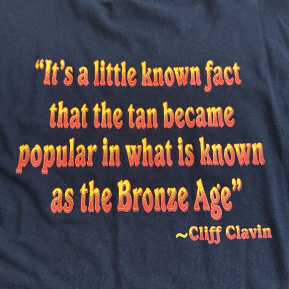 Cheers Bar Boston T-Shirt Men’s 2XL NWT Black Cliff Calvin Double Sided - Picture 4 of 9